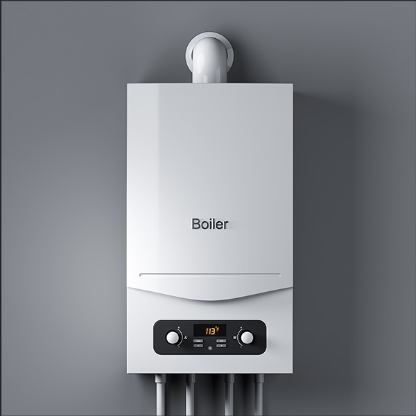 Modern Boiler System Control Panel