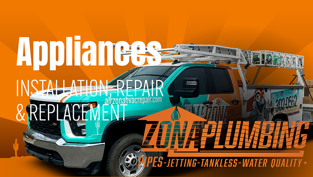 Zona Plumbing Appliances Mobile Header