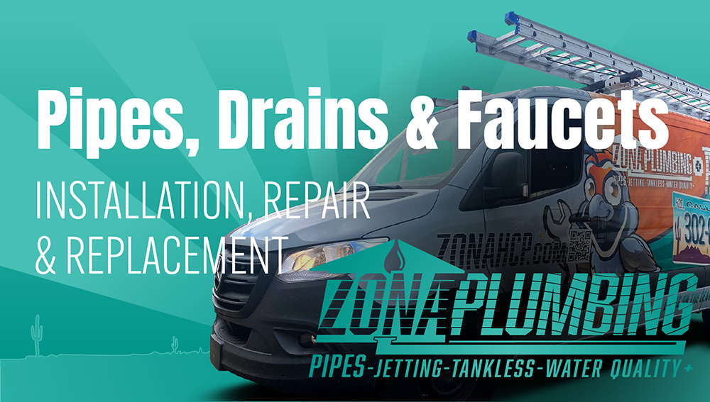 Zona Plumbing Pipes Drains Faucets Mobile Header
