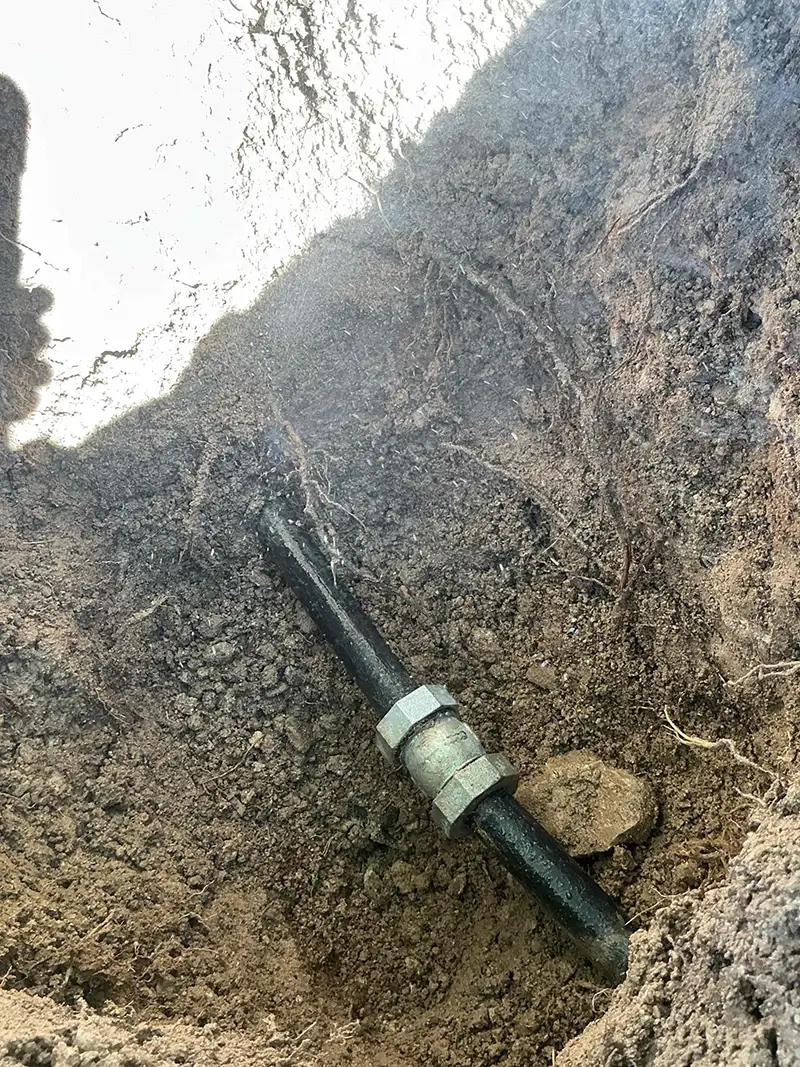 Fixing Water Main Leak Airzona