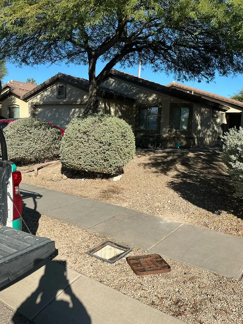 Fixing Water Main Leak Airzona