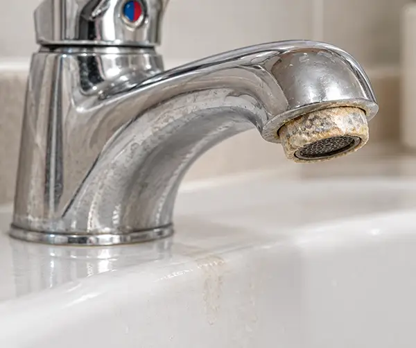 scaling on faucet